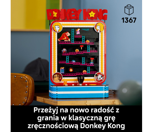 LEGO SUPER MARIO 72051 Automat do gry Donkey Kong™ - 1547405 - zdjęcie 4